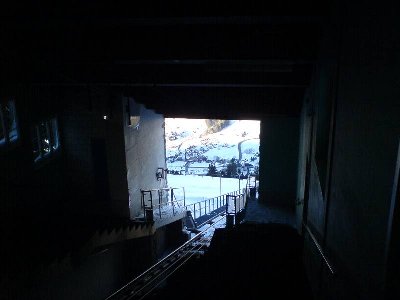 Tja, schön wars... Da die Holderen und die anderen Pisten ins Tal nicht offen waren gings mit der DUI wieder nach unten.