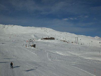 Blick ins SKigebiet