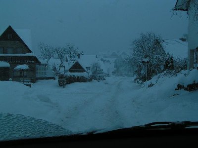 Verschneites Winterberg