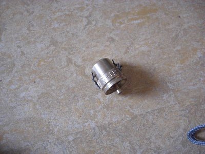 nun ist die Düse ....