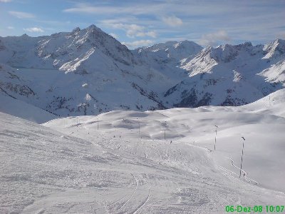 Oberer Pistenabschnitt bei der HochAlterBahn