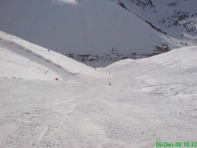 Piste Nr. 2 - wie gesagt leider noch sehr hart zu fahren