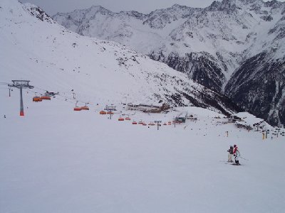 Hälfte der Strecke - Blickrichtung TST.