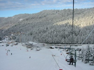 Blick auf die Talstation