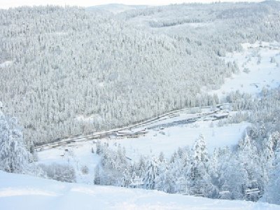 vom Grand Artimont auf den Parkplatz