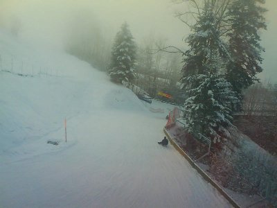 Der neue letzte Abschnitt der Talabfahrt.