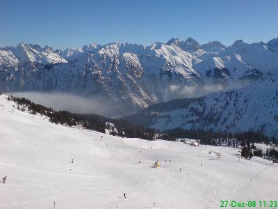 Ausblick von der Bergstation der 6 KSB Möserbahn