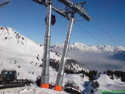 Bully-Parade an der Bergstation der Fellhornbahn II