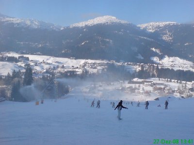 Selbige nochmals ganz unten - dort wurde auch fleissig beschneit
