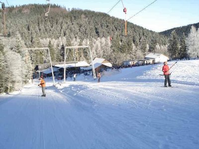 Blick auf Talstation