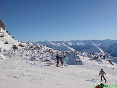 Es scheint ein genialer Skitag zu werden... :-)