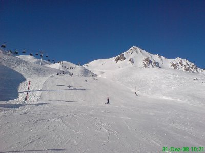 Piste 62 bei der Filmsattelbahn