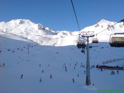 Ausblick aus der Filmsattelbahn