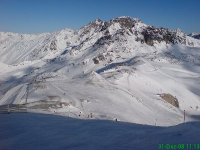 Ausblick von der Bergstation der Greitspitzbahn Richtung Idjoch / Viderjoch