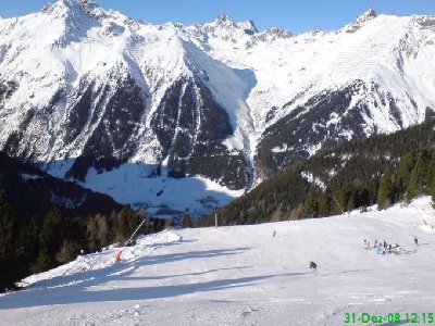 Auf dem Weg zur Mittelstation