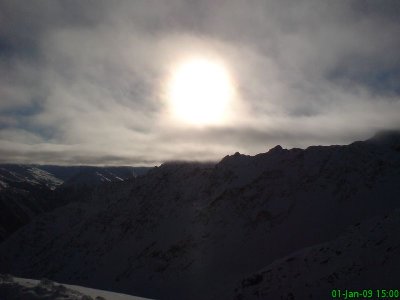Gegen Spätmittag verzogen sich die Wolken dann doch noch