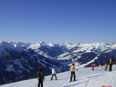 Blcik Richtung Saalbach und Hinterglemm