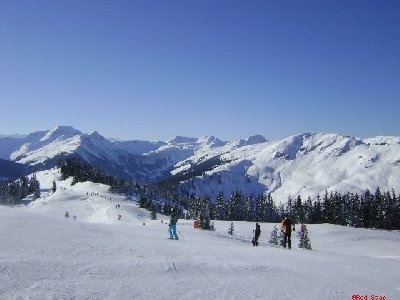 Auf dem Weg nach Hinterglemm