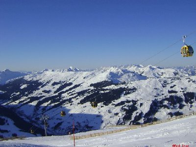 Blick auf die Südhänge