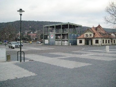 Die ehemalige Talstadion