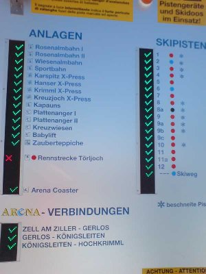 Bislang seltener Anblick zum Jahreswechsel: Alle Pisten geöffnet!