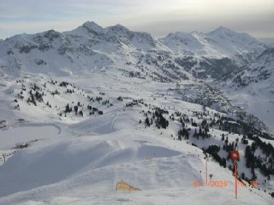 Blick von der Bergstation