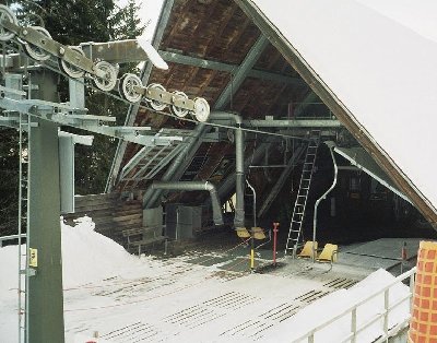 Innenleben der Talstation