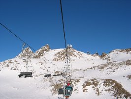 Solche Liftfahrten liebe ich... toller Arbeitsplatz dort oben übrigens...