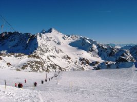 Nachmittags gings am Gaiskar noch sehr gut, schön vor allem wegen Sonne und Panorama.