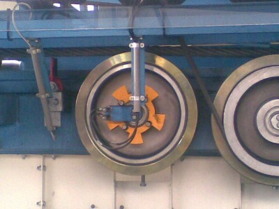 Ausfahrseitig Bergstation eines 4CLD/B.