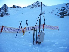 Kann das der &amp;quot;Felsriegel&amp;quot; mitten in der Piste 1 sein, der jetzt eine Zapfstelle für Kanonen trägt?