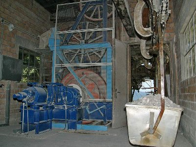 Maschinen- und Beladeraum