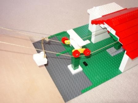 Talstation bevor ich weitergebaut hatte