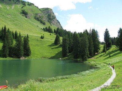 Lac Retaud (befindet sich zwischen Isenau und Col du Pillon)