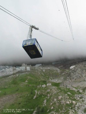 Glacier 3000 1. Sektion Col du Pillon - Cabane