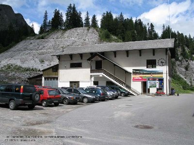 Alte Talstation Gondelbahn "Glacier des Diablerets"