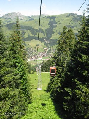 La Videmanette 1. Sektion - Talfahrt