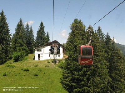 La Videmanette 2. Sektion - Mittelstation Quoquaire