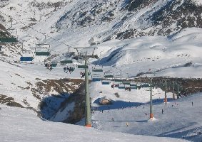 Weibermahdbahn mit Trasse