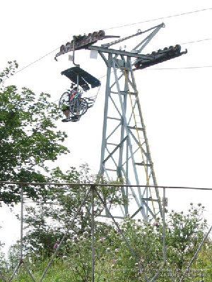 Eine VR101 ist auch für den Fahrradtransport geeignet!