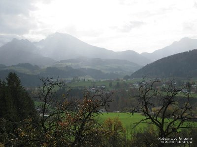 Panorama vom Sessellift