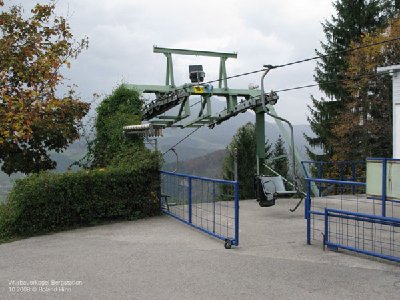 Ausstieg bei der Bergstation