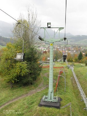 Stütze 5 und Alpine Coaster