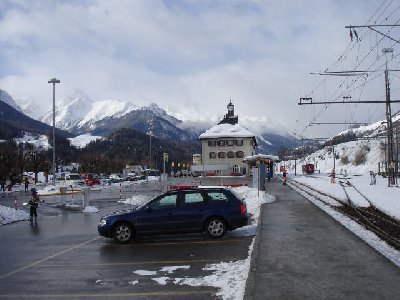Bahnhof Scuol