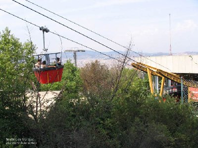 Teleferic de Montjuïc - Mittelstation