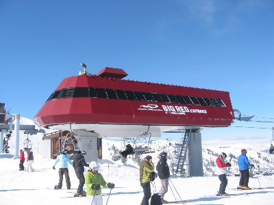 4-KSB Big Red Express Bergstation, 1850 m