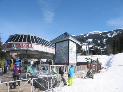 Talstation 8-EUB Excalibur Gondola I. Die mit dem Zwischenfall vor Weihnachten und der Stütze...