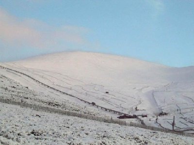 Cairngorm, 13.2.2002 abends.