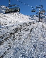 Höllkarbahn
<br />Gut zusehen warum hier ohne Beschneiung nix geht!