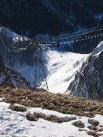 Trasse der Doppelstöckigen Pendelbahn